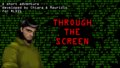 Through the screen