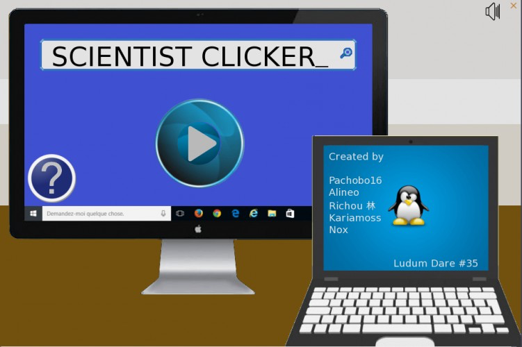 Scientist clicker