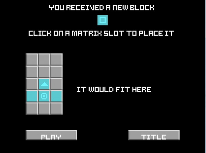 Oh my, a shooter with blocks!