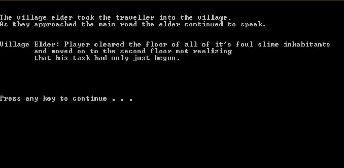 Cave Invasion (Text-based)