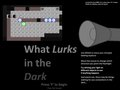 What Lurks in the Dark