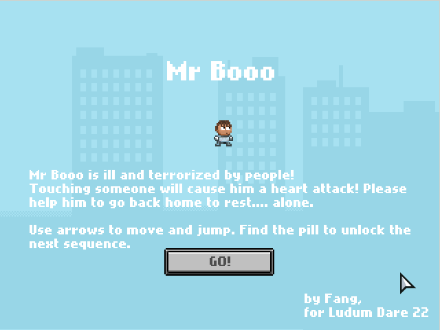 Mr Booo!
