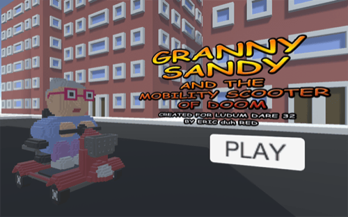 Granny Sandy and the Mobility Scooter of Doom