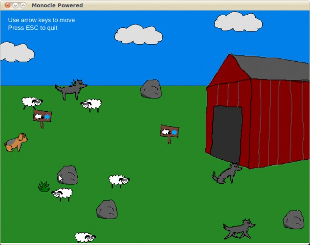 Get the flock out of here!