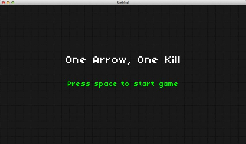 One Arrow, One Kill