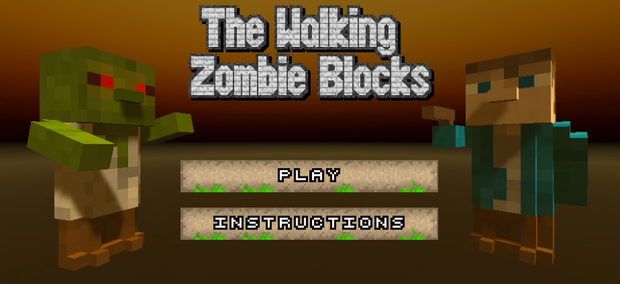 The Walking Zombie Blocks