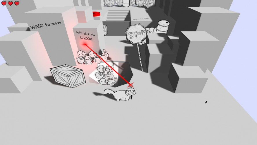 HUGO THE LASERCAT KING