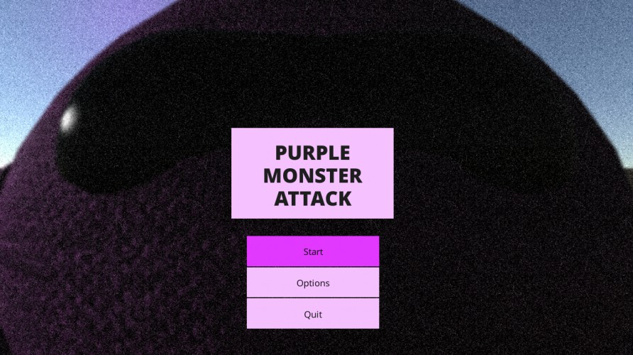Purple Monster Attack