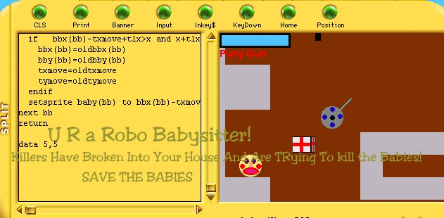 U R a Robo Babysitter