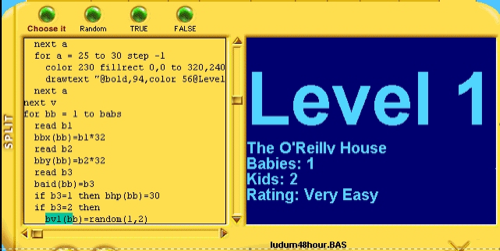 bugboy's LD1 game