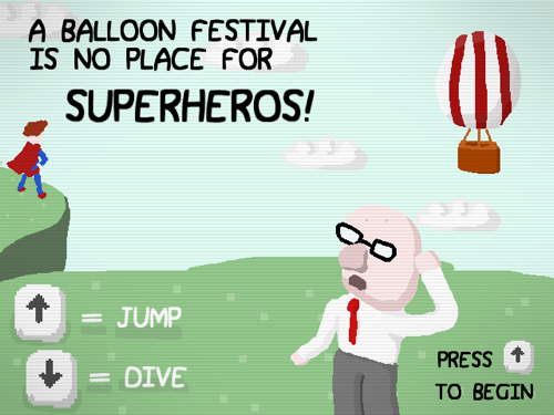 A Balloon Festival is no place for Superheroes