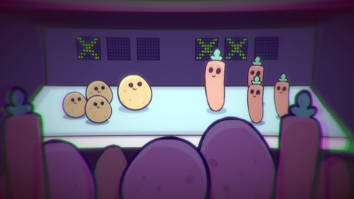 Vegetables ain't kiddin'