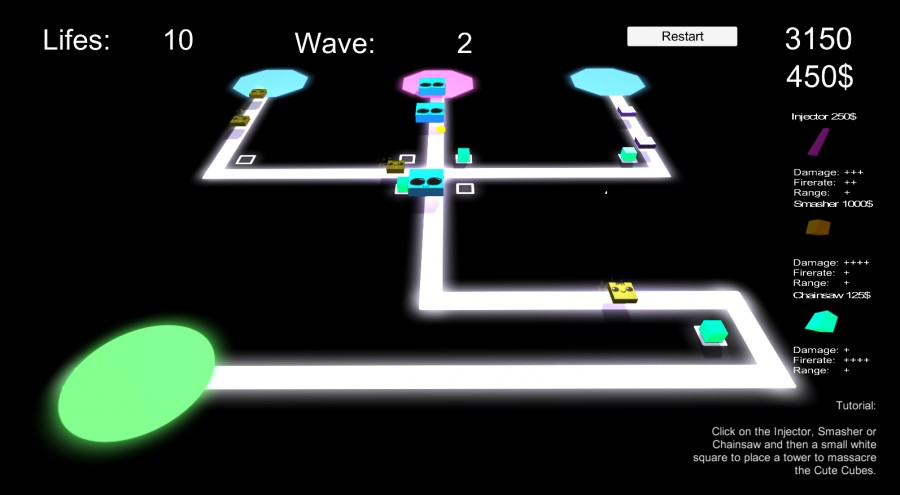 Cute Cubes Massacre