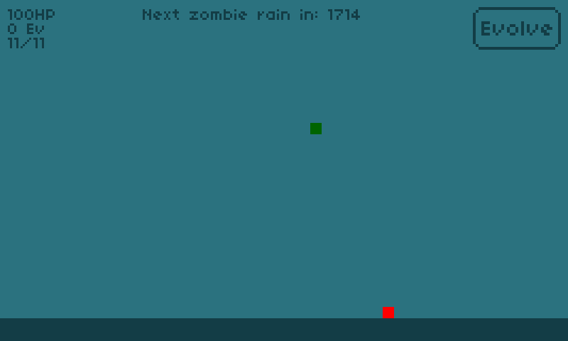 Fend off waves of zombies with your evolving gun DELUXE