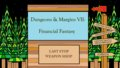 Dungeons & Margins VII: Financial Fantasy