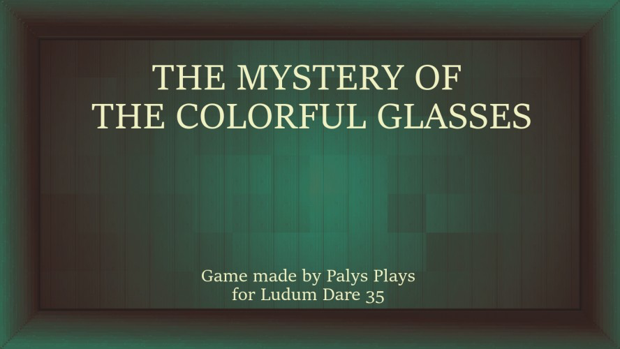 The Mystery of the Colorful Glasses