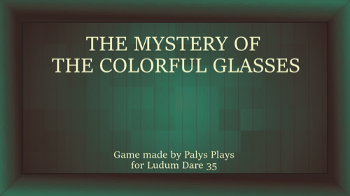 The Mystery of the Colorful Glasses