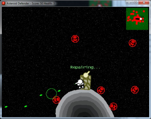Asteroid Defender