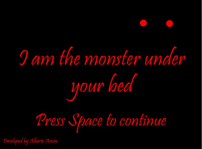 I am the monster under your bed