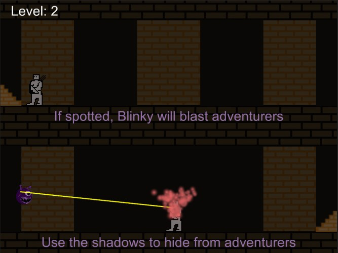 Blinky, The Simple Beholder