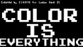 Color Is Everything.