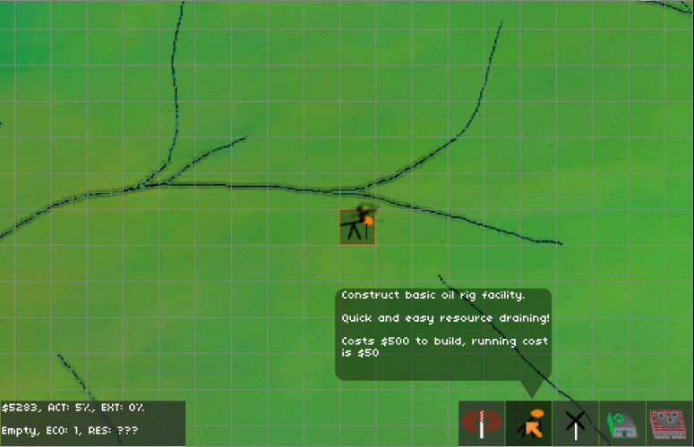 A Game in Which You Attempt to Squeeze as Much Oil as You Can Out of a Poor Island Nation.