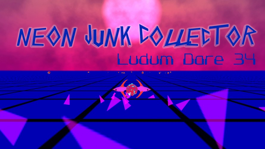 Neon Junk Collector