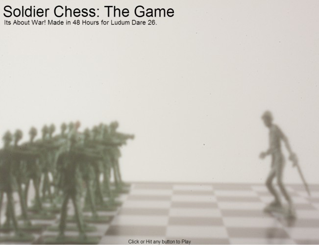 Soldier Chess: The Game