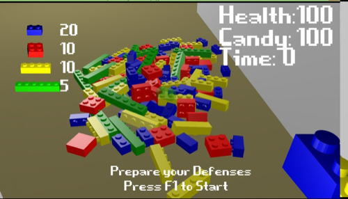 Candy Defense: Legoes