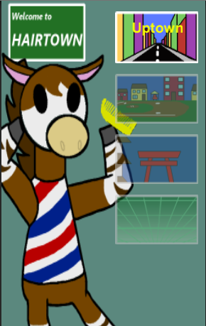 A Horsecut in Hairtown