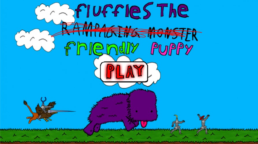 Fluffles the Friendly Puppy