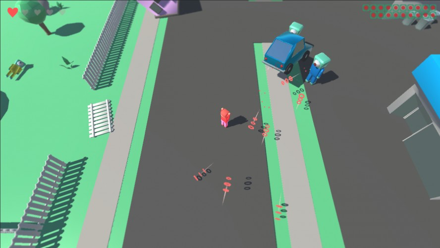 Throw Junk at Aliens