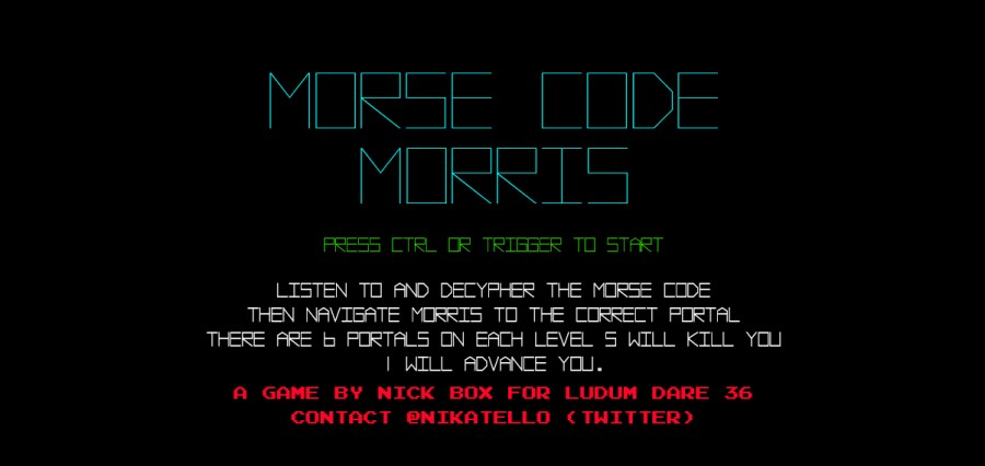 Morse Code Morris