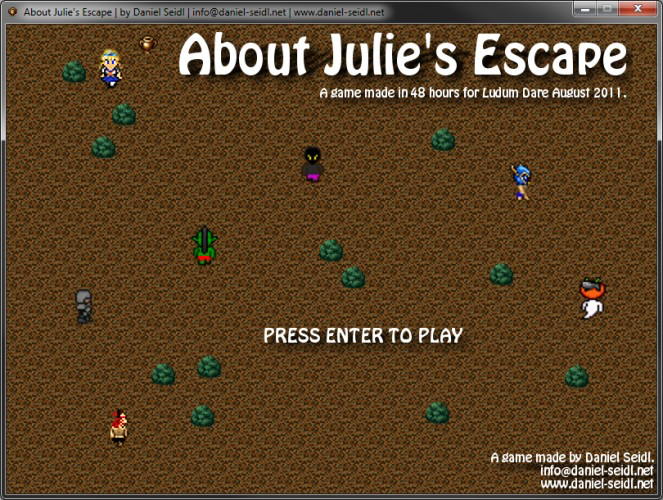 About Julie's Escape