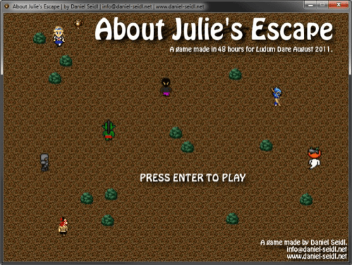 About Julie's Escape