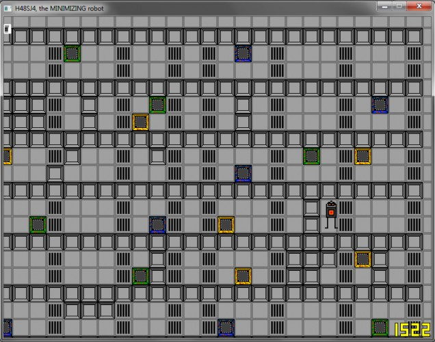 H48SJ4, the MINIMIZING robot