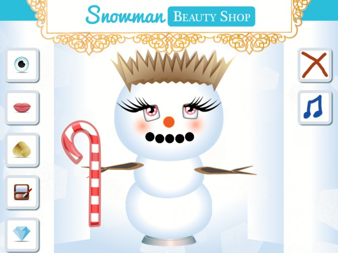 Snowman Beauty Shop