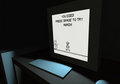 Old game on an old screen