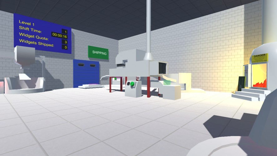 Shape Shifters Inc. -  A near-future dystopian manufacturing simulator