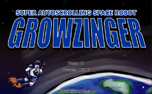 Super Autoscrolling Space Robot GROWZINGER