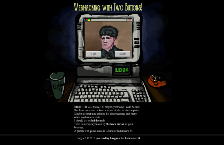Webhacking with two buttons