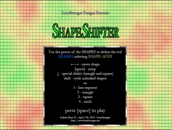 LoneStranger's ShapeShifter