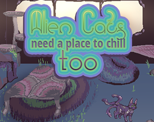 Alien Cats Need a Place to Chill, Too!