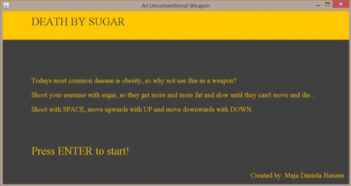DEATH BY SUGAR