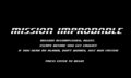 Mission Improbable