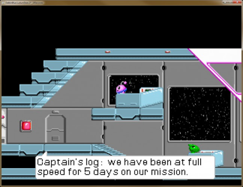 Captain Pico and Ensign DeGaro in Ten Second Time Bomb