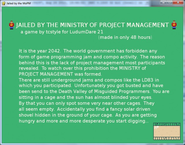 Jailed by the Ministry of Project Management