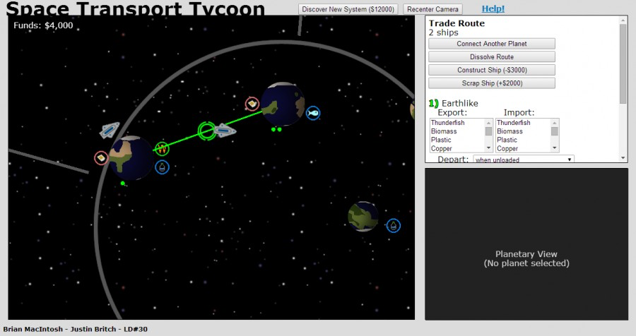 Space Transport Tycoon