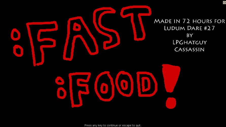 :Fast :Food!