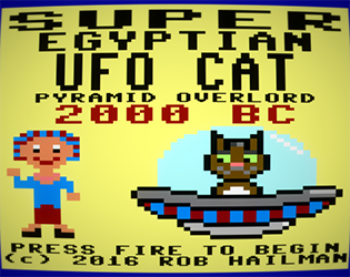Super Egyptian UFO Cat Pyramid Overlord 2000 BC
